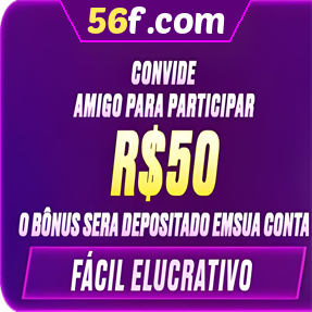 56f.com Indique amigos para receber um bônus